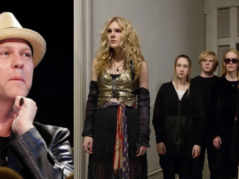 Ryan Murphy e o elenco de American Horror Story