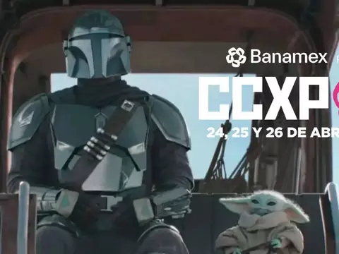 CCXPMX26 | Grogu y un AT-AT en tamaño grande desde la CCXP