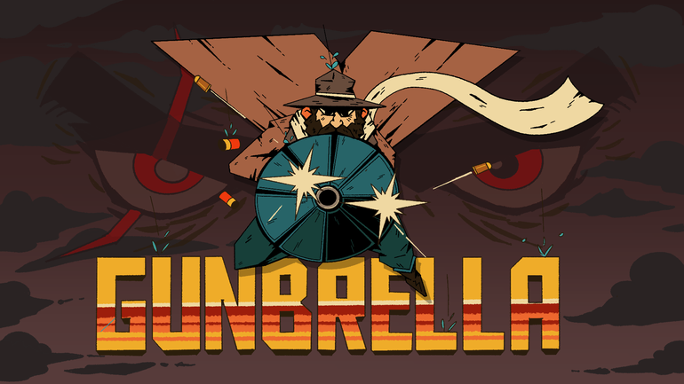 Advertising image of Gunbrella.