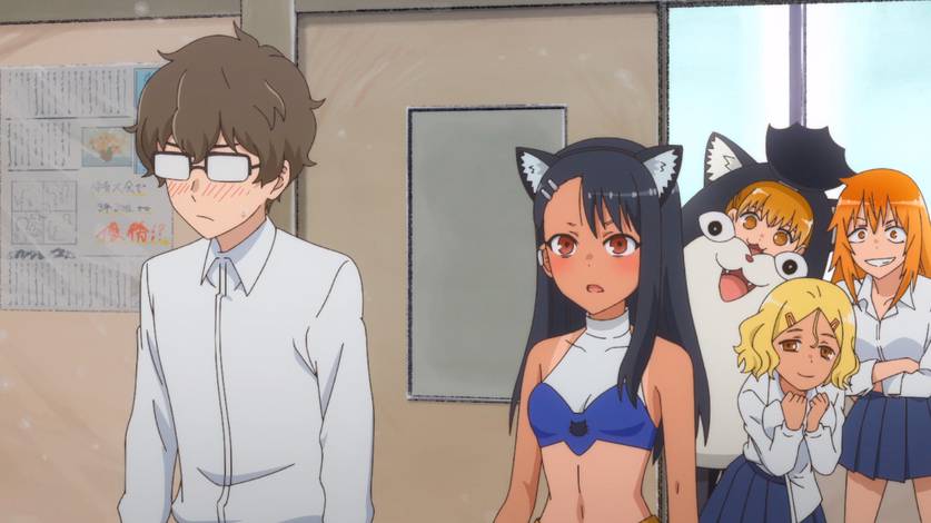 Nagatoro é uma comédia romântica difícil de defender