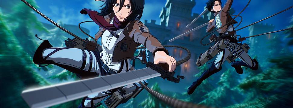 Fortnite terá skins de Levi e Mikasa, de Attack on Titan