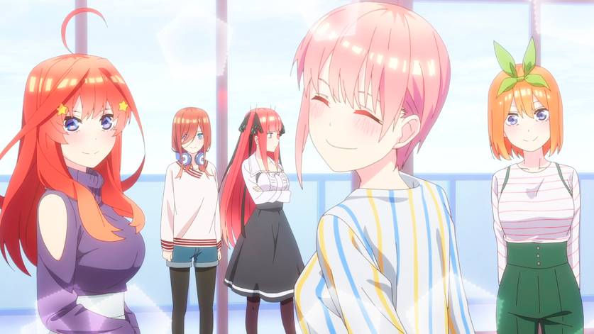 Personagens de The Quintessential Quintuplets - Zona Crítica