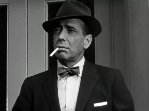 Humphrey Bogart em A Trágica Farsa (Reprodução)