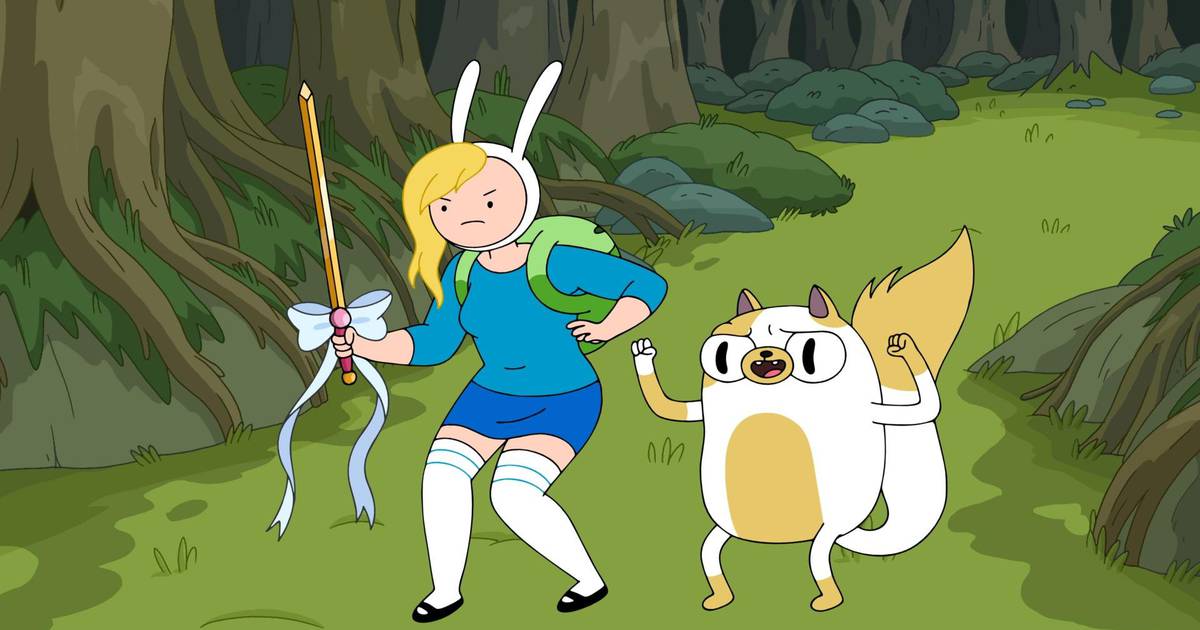 Cartoon Network - Hora de Aventura Fionna e Cake Abertura - 2011 