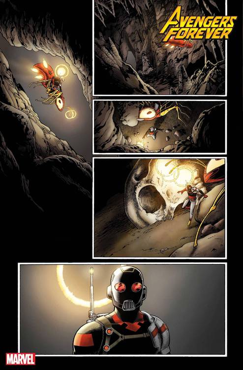 Páginas de Avengers Forever #1 (Divulgação/Marvel)
