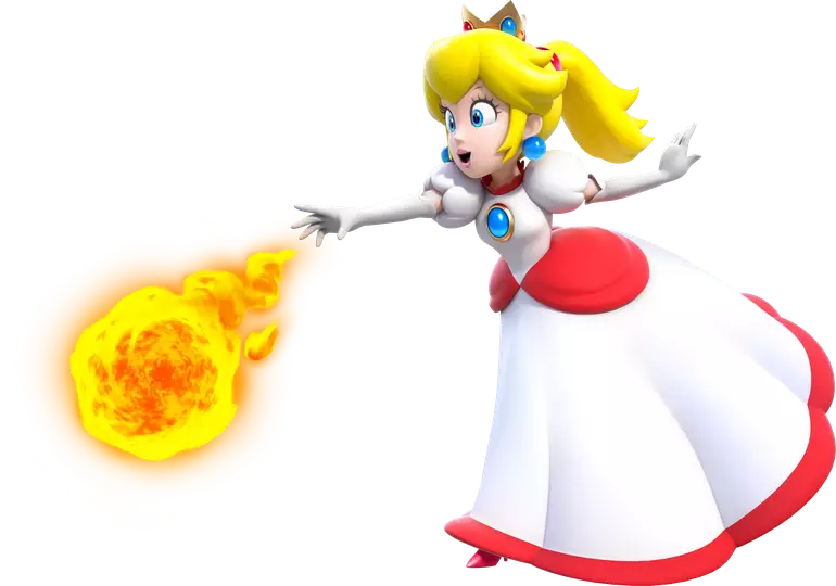 Imagem de Fire Peach de Mario