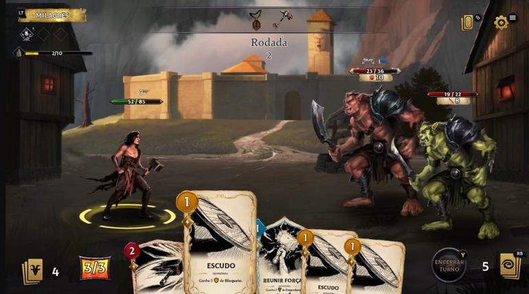 imagem de gameplay de ruff ghanor