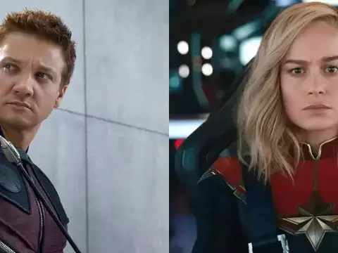 Jeremy Renner e Brie Larson