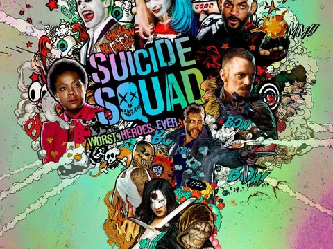 Esquadrão Suicida ganha novo pôster colorido e explosivo