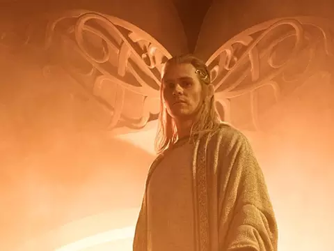 Cena da segunda temporada de Os Anéis de Poder