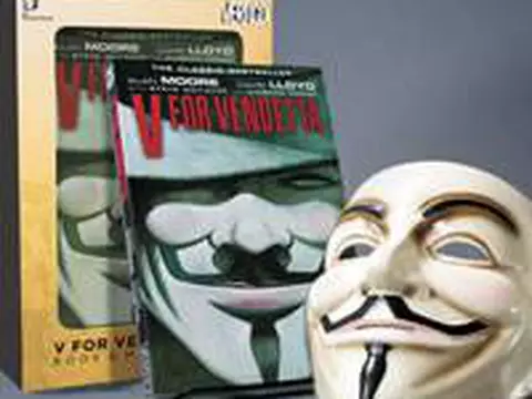 V de Vingança | DC vai lançar edição com HQ e máscara de Guy Fawkes