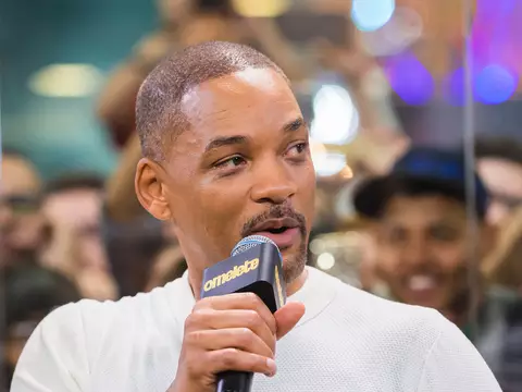 Will Smith na CCXP17 (Netflix/Divulgação)