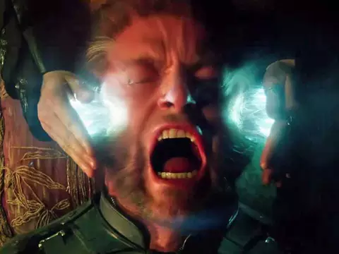 Hugh Jackman em X-Men: Dias de Um Futuro Esquecido
