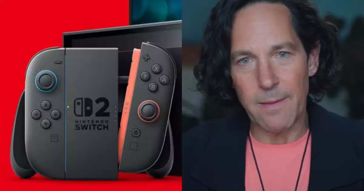 Switch 2 | Nintendo rehace un anuncio de los 90 con Paul Rudd