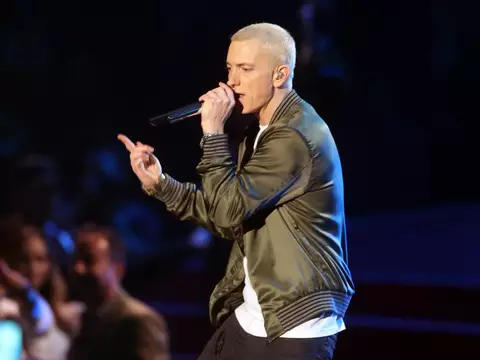 Imagem de Eminem/Frederick M. Brown / GETTY IMAGES NORTH AMERICA / Getty Images via AFP
