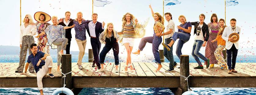 Elenco de Mamma Mia! Lá Vamos Nós de Novo
