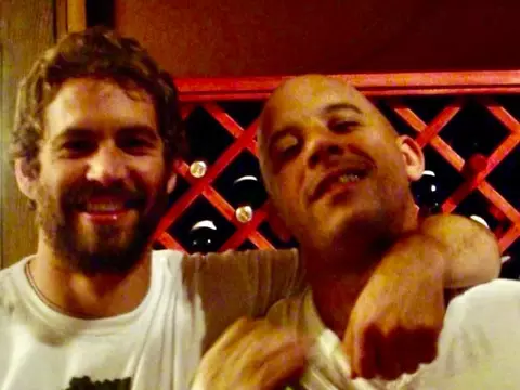 Paul Walker é homenageado por Vin Diesel quando completaria 50 anos (Reprodução/Instagram)
