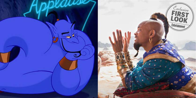 Aladdin | Compare o visual dos personagens na animação e no live-action