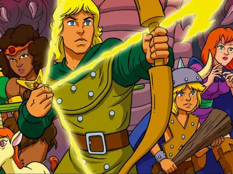 Pôster de Caverna do Dragão (Toei/Reprodução)