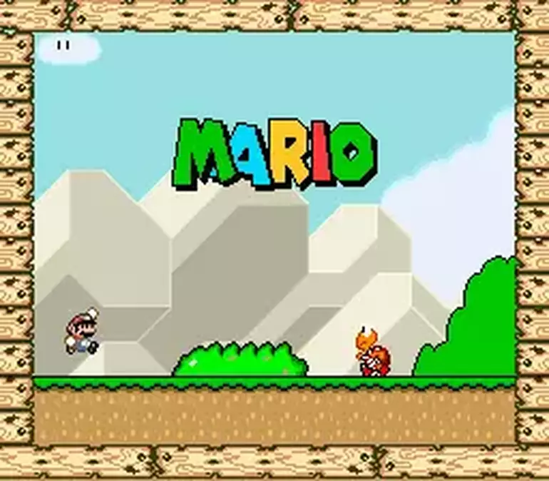 Imagem da creepypasta de Super Mario World