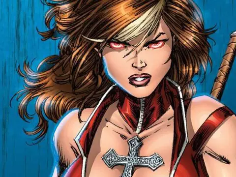 Avengelyne nas HQs de Rob Liefeld (Reprodução)