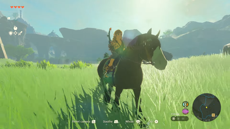 Gameplay do Início do novo jogo The Legend Of Zelda Tears of the Kingd