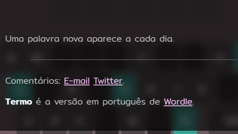 Termo Infinito em Jogos na Internet