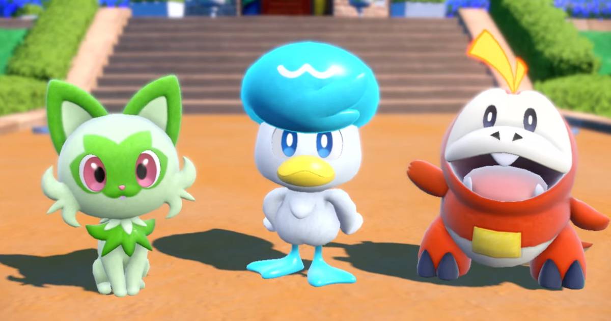 Pokémon Scarlet e Violet: Conheça os iniciais da nova geração