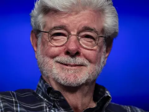 George Lucas no Festival de Cannes 2024 (Valery HACHE / AFP)