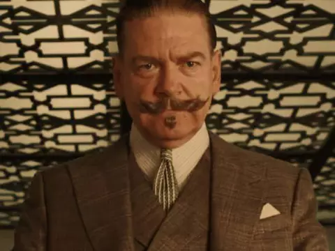 Kenneth Branagh em Morte no Nilo (Reprodução)