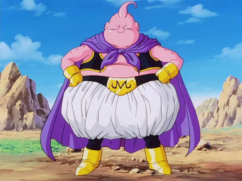 Madimbu personagem do Dragon Ball muito forte