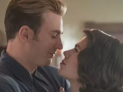 Foto de Vingadores: Doomsday indica Steve Rogers e Peggy Carter