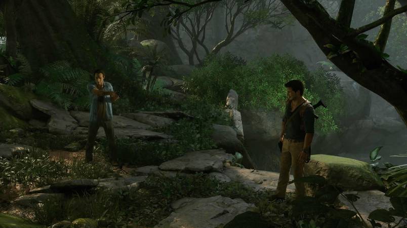 Uncharted 4 A Thiefs End - Uncharted 4: A Thief's End  Atores de Elena e  Sully finalizam captura de movimento - The Enemy