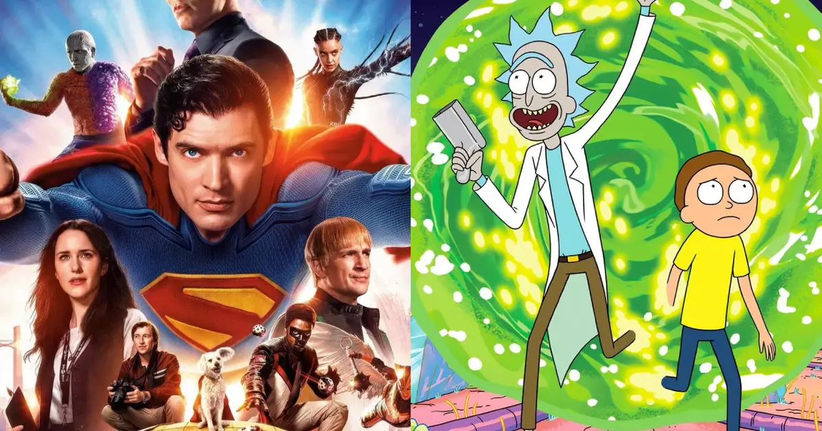 James Gunn e Snyder brigam por Superman em episódio de Rick & Morty