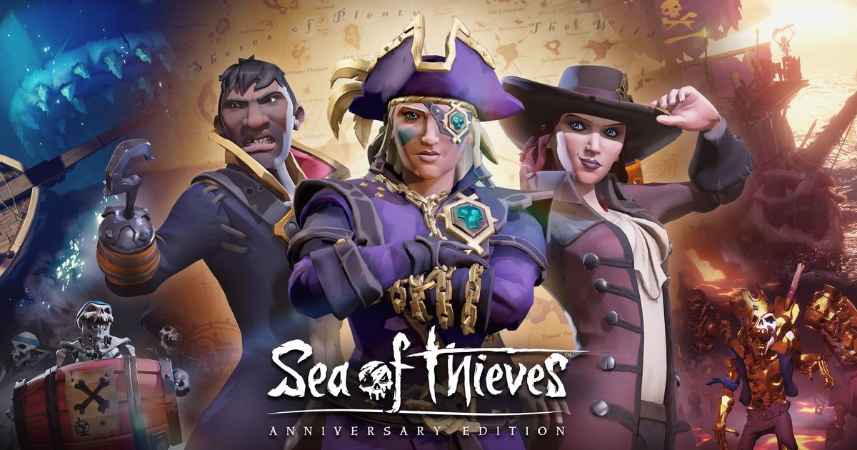 Sea of Thieves: as comemorações pelos 5 anos e um pouco da Temporada 9 -  Xbox Wire em Português