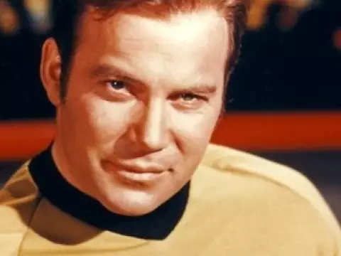 William Shatner em cena de Star Trek (Reprodução)