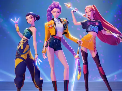 Arte de Guerreiras do K-Pop; Confira as principais teorias e possibilidades da continuação/Netflix/Reprodução