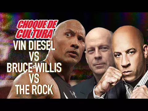 Vin Diesel vs Bruce Willis vs The Rock | Choque de Cultura #4 