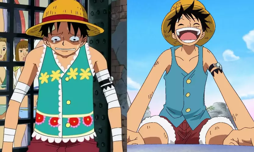 One Piece: Os 10 visuais e roupas mais marcantes de Luffy no anime