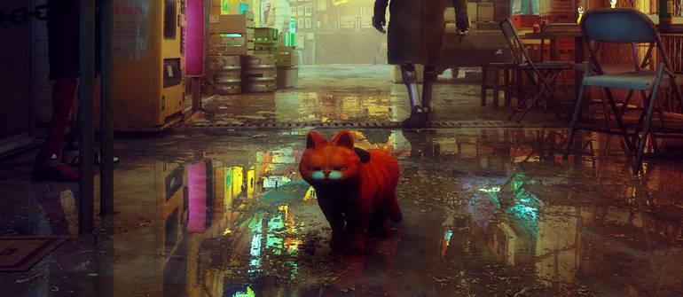 Stray: Mod transforma gato protagonista do jogo em Garfield - Millenium