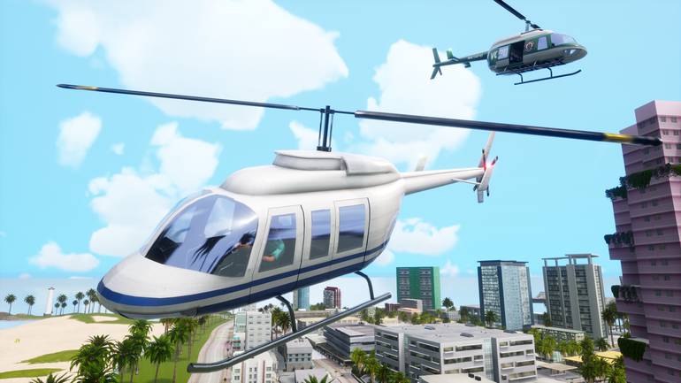 Códigos de helicóptero para GTA Vice City Stories no PSP