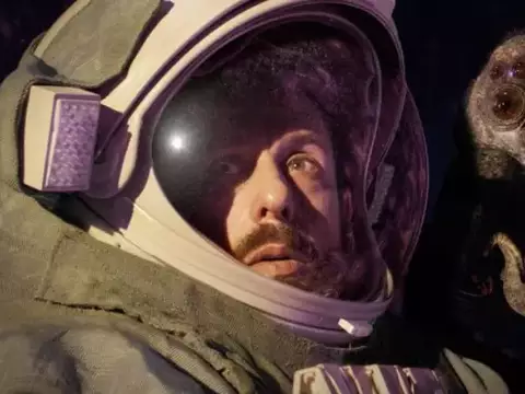 Adam Sandler em O Astronauta (Netflix/Repdodução)
