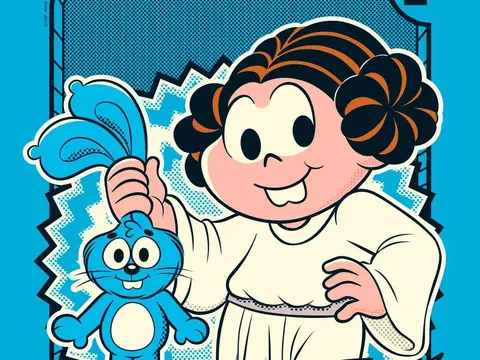 Arte da Turma da Mônica para o Star Wars Day (Reprodução)
