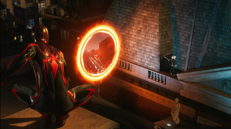 imagem de gameplay de marvels spider man 2 