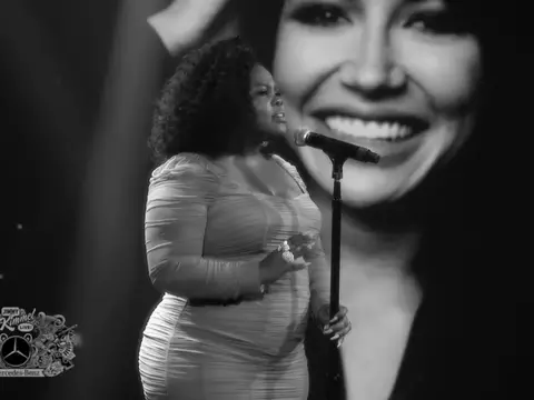 Amber Riley tributo Naya Rivera/Jimmy Kimmel Live/Reprodução