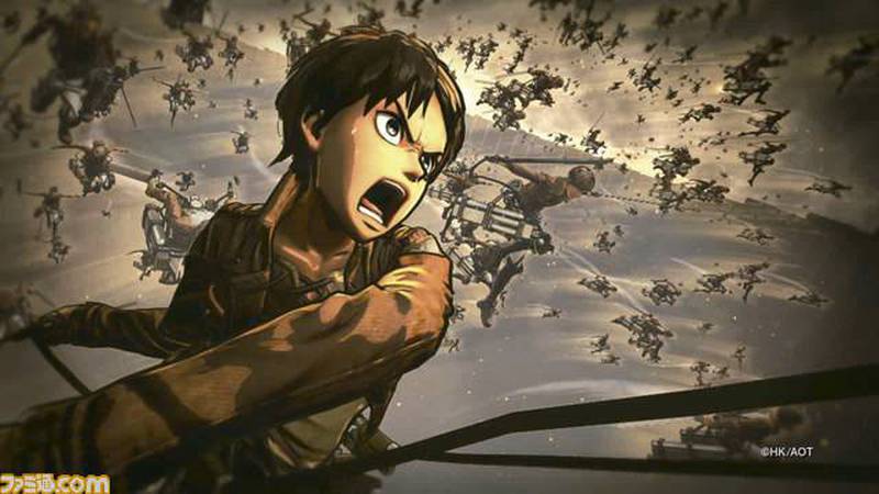 Ataque Dos Titas Attack Titan - Ataque dos Titãs  Eren e a Tropa de  Exploração lutam em novas imagens do game de PlayStation 4 - The Enemy