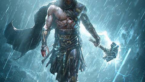 Desenhando o Novo Thor (God of War: Ragnarök) - Speed Thor God of
