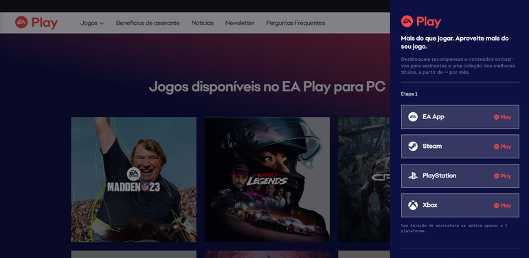 Jogos Grátis - Site Oficial da EA