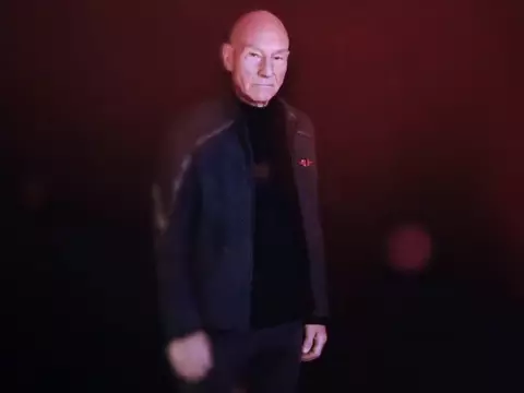 Sir Patrick Stewart como Jean-Luc Picard em Star Trek: Picard (Paramount/Divulgação)