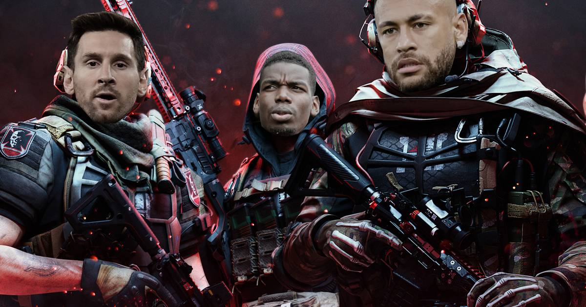 Call of Duty: Neymar, Pogba e Messi estarão em Warzone 2.0